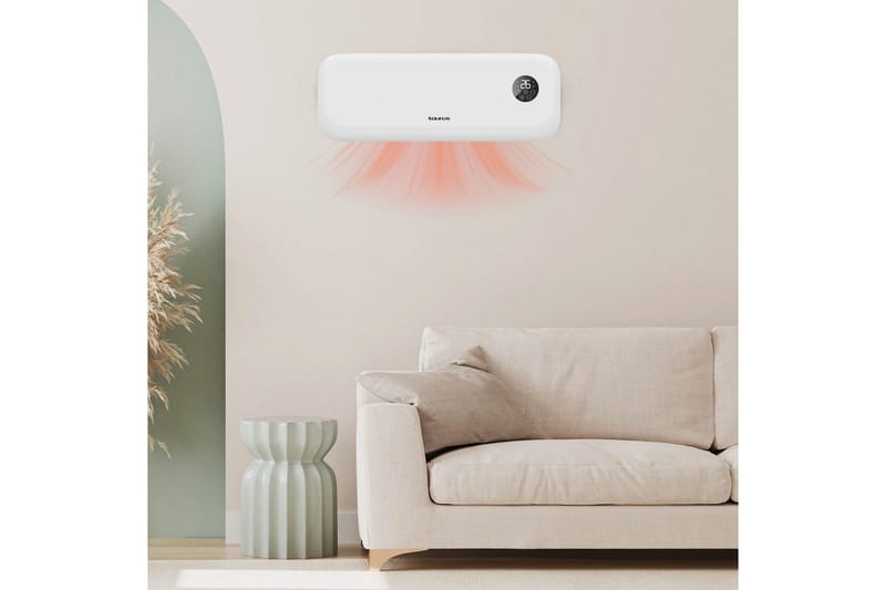 Väggfläktvärmare Taurus RCMB22 - Vit - Hus & renovering - Klimatkontroll - Uppvärmning