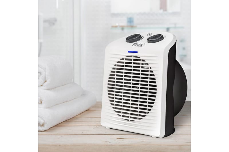 Värmefläkt Black+Decker 2000W Vit - Vit - Hus & renovering - Klimatkontroll - Uppvärmning
