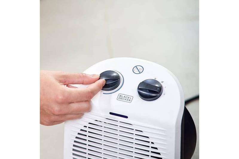 Värmefläkt Black+Decker 2000W Vit - Hus & renovering - Klimatkontroll - Uppvärmning