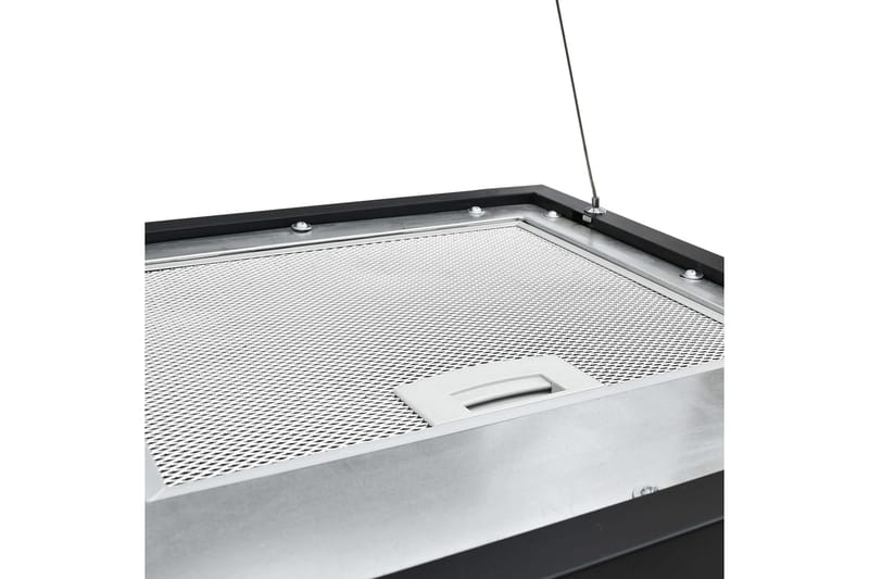 Hängande köksfläkt touchsensor LCD 37 cm pulverlackerat stål - Svart - Hushåll - Vitvaror - Köksfläkt & spisfläkt - Frihängande köksfläkt
