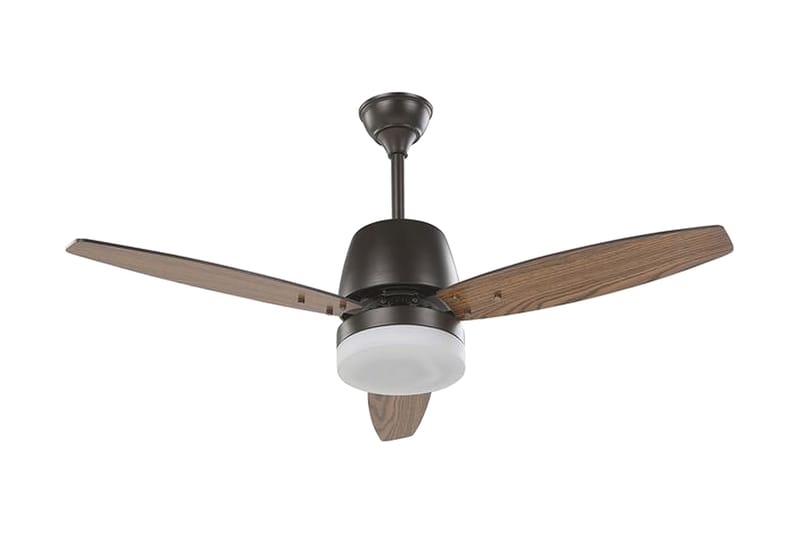 Loupiac Takfläkt 74 cm med Belysning - Natur/Guld - Hus & renovering - Klimatkontroll - Fläktar