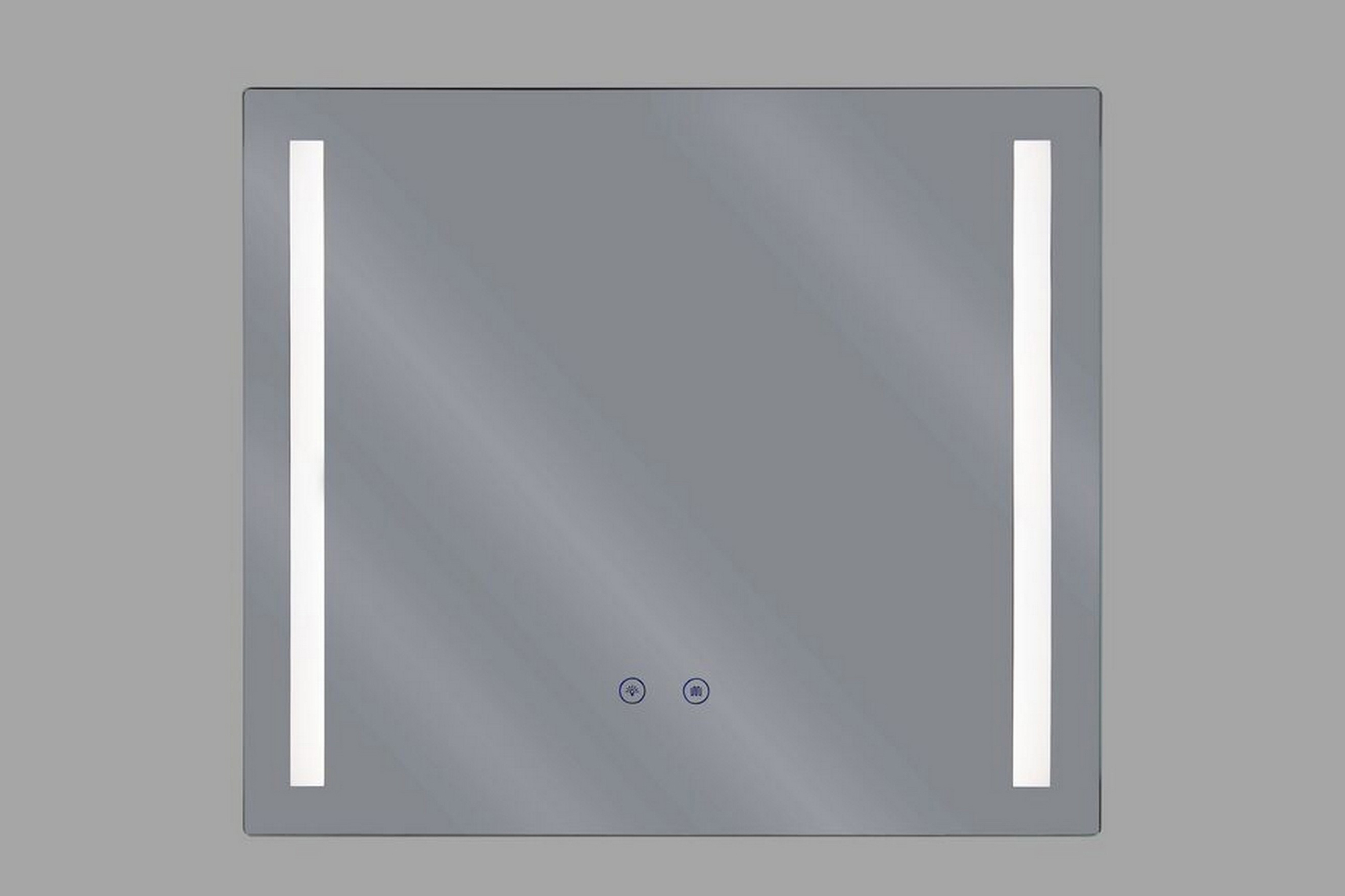 REA/Black Friday Kendram Spegel LED 60x70 cm - Transparent Badrumsspegel Glas