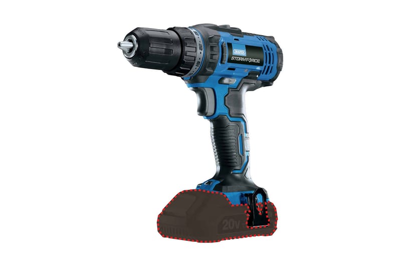 Draper Tools Borrmaskin Storm Force 20V 35Nm - Hus & renovering - Verktyg & maskiner - Elverktyg