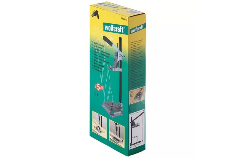 wolfcraft Borrstativ 23x16 cm 3406000 - Hus & renovering - Verktyg & maskiner - Elverktyg