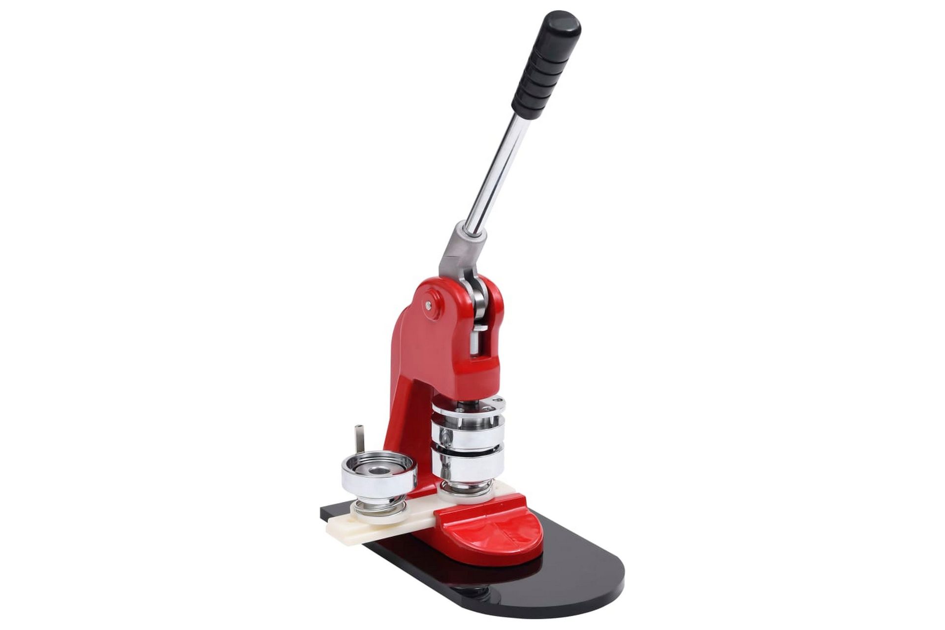 Knappmaskin med 500 st knappnålsdelar 44 mm - Röd - Hus & renovering - Verktyg & maskiner - Handverktyg - Häftverktyg & nitverktyg