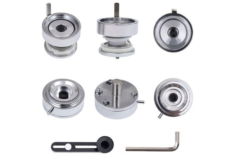 Knappmaskin med cirkelskärare 37 mm - Röd - Hus & renovering - Verktyg & maskiner - Handverktyg - Häftverktyg & nitverktyg