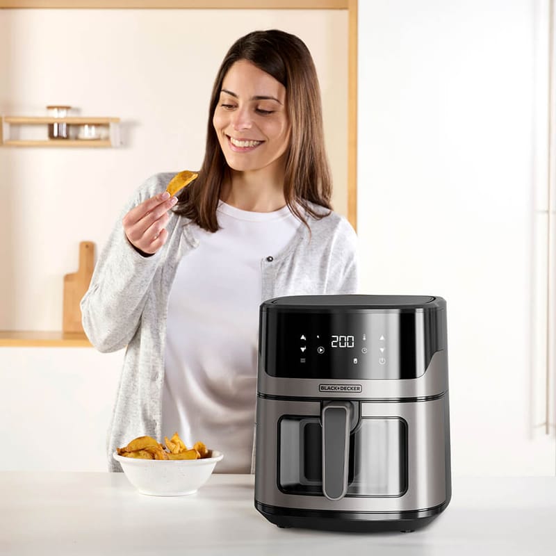 Air Fryer Black+Decker 1600W 6.5L - Hushåll - Köksmaskiner