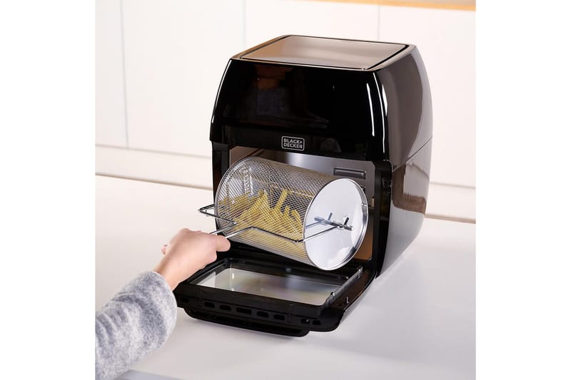 Air Fryer Black+Decker Ugn 1700W 12L - Svart - Hushåll - Köksmaskiner