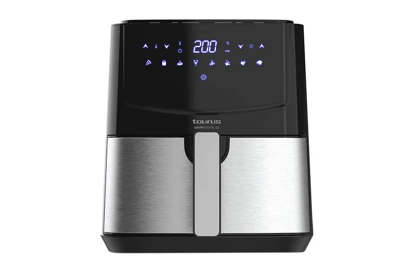Air Fryer Taurus 1450W 5L, Svart||Grå