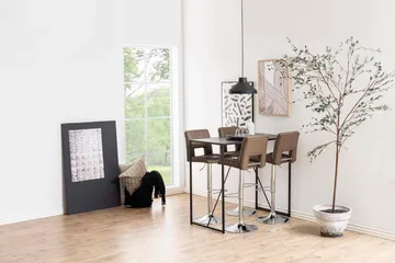 Barbord Seaford 120x60x105 cm - svart ask - Hushåll - Bar & vin - Barmöbler