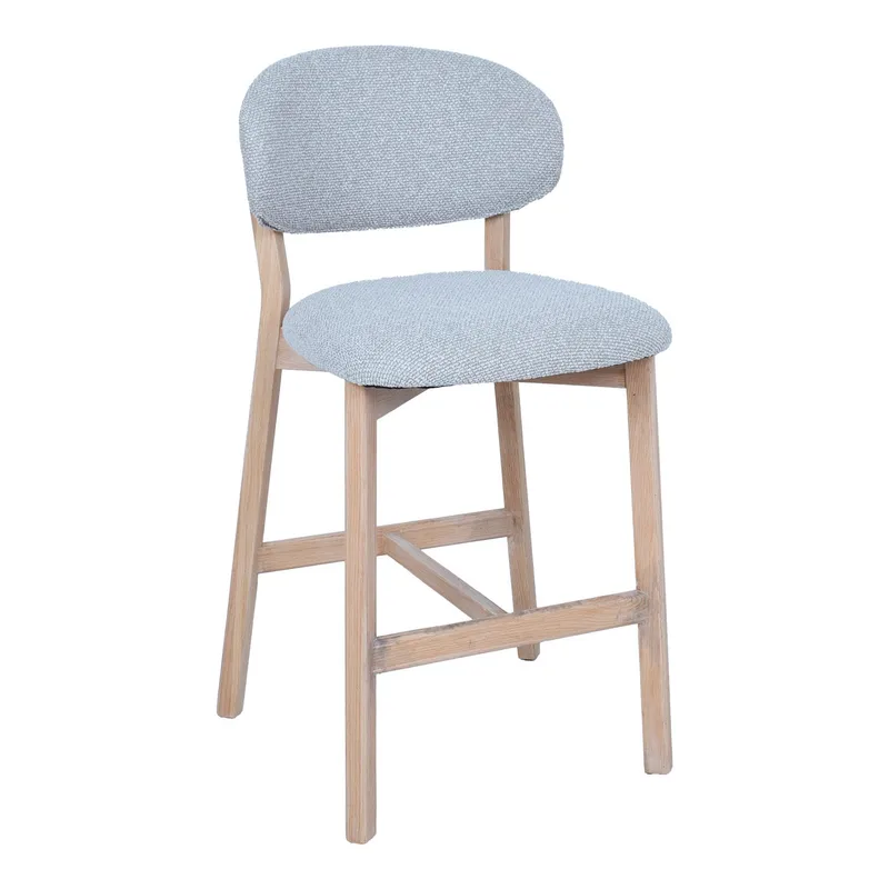 Barstol Bless 180x40xh76 cm, ljusgrå