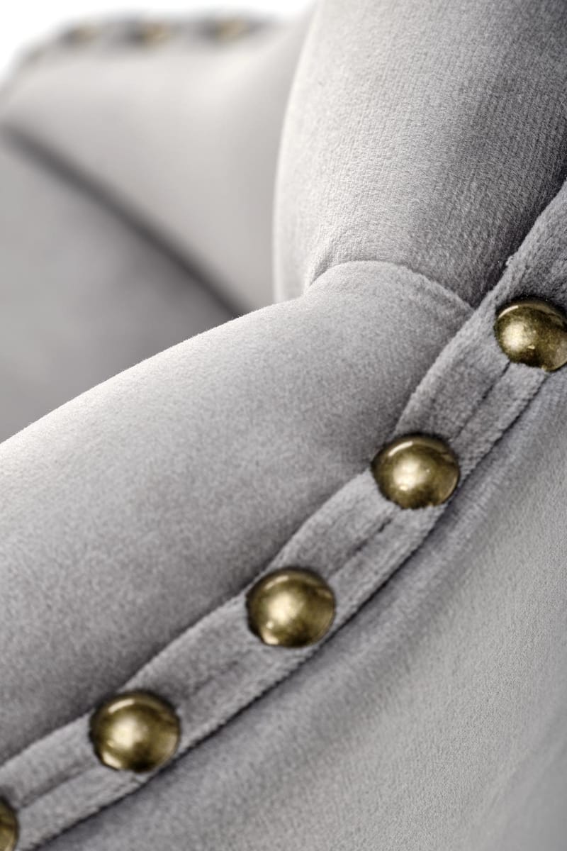 Barstol grå sammet gaslift - Pelican - Grå - Hushåll - Bar & vin - Barmöbler