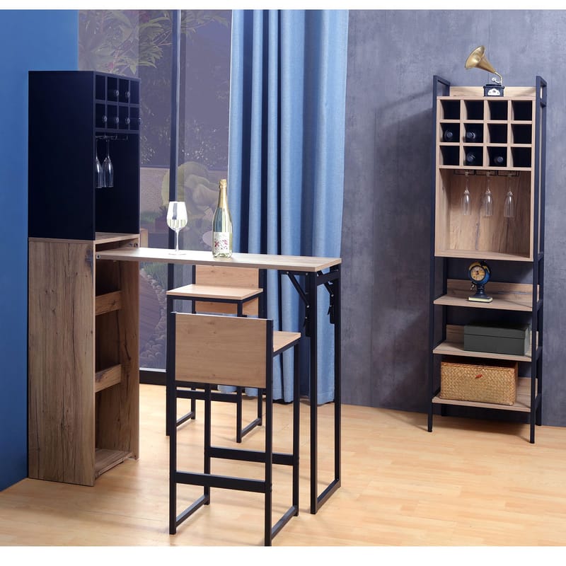 Barstol Hannes 38x38x80 cm - rustik - Hushåll - Bar & vin - Barmöbler