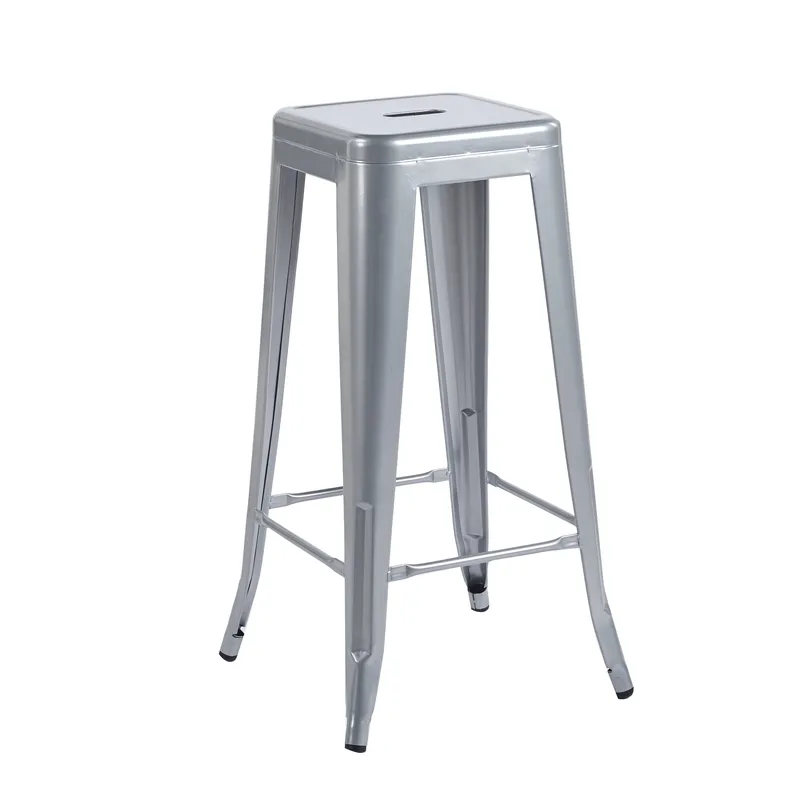Barstol Iris i Metall Sitthöjd 77 cm - Metallfärgad - Hushåll - Bar & vin - Barmöbler