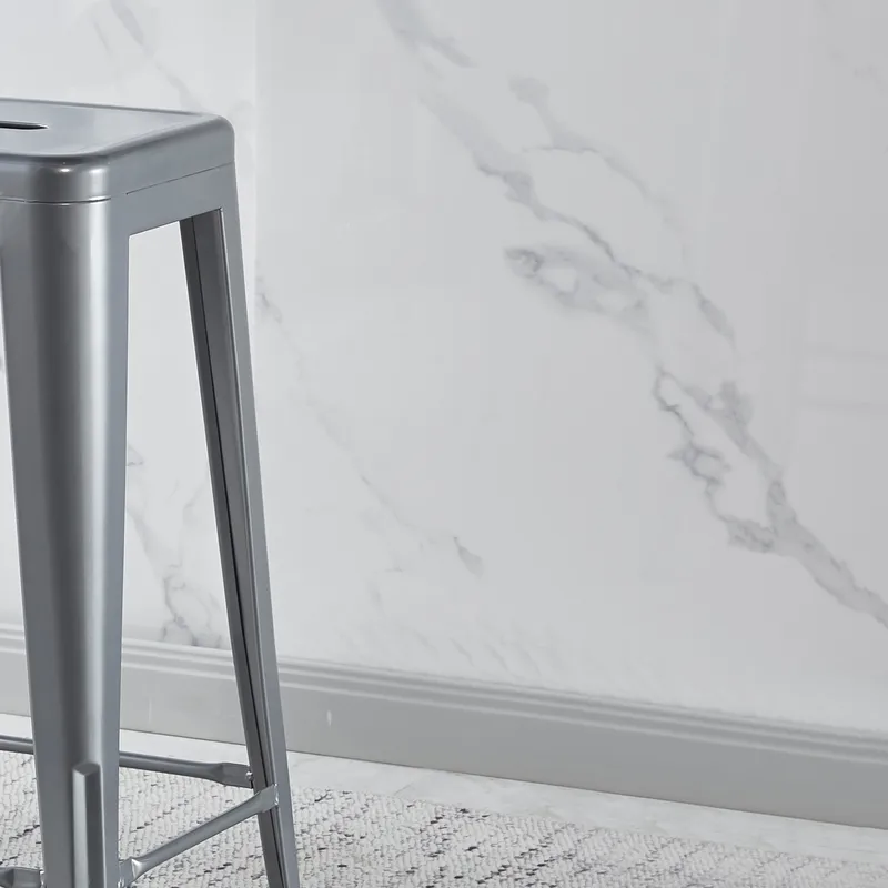 Barstol Iris i Metall Sitthöjd 77 cm - Metallfärgad - Hushåll - Bar & vin - Barmöbler