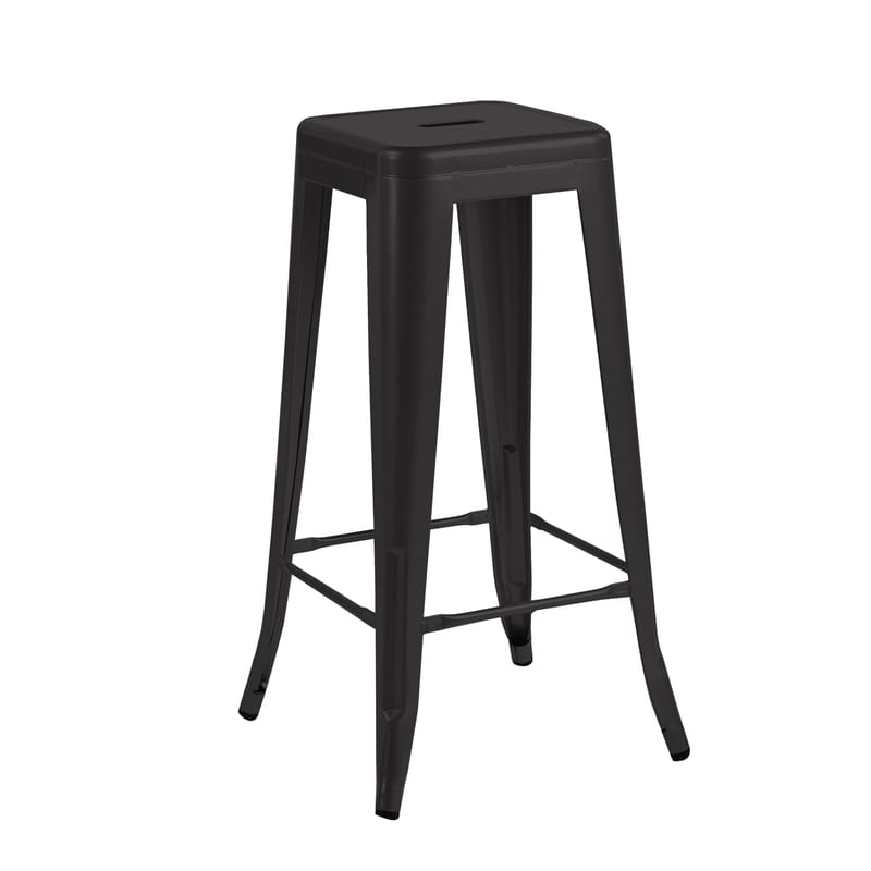 Barstol Iris i Metall Sitthöjd 77 cm - Svart - Hushåll - Bar & vin - Barmöbler