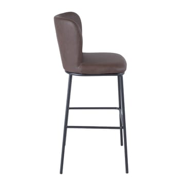 Barstol Savoy 110x40xh74 cm, melamin med ekbark - brun - Hushåll - Bar & vin - Barmöbler