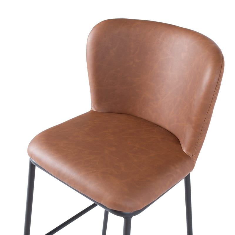 Barstol Savoy 120x40xh75 cm, melamin med ekbark - ljusbrun - Hushåll - Bar & vin - Barmöbler