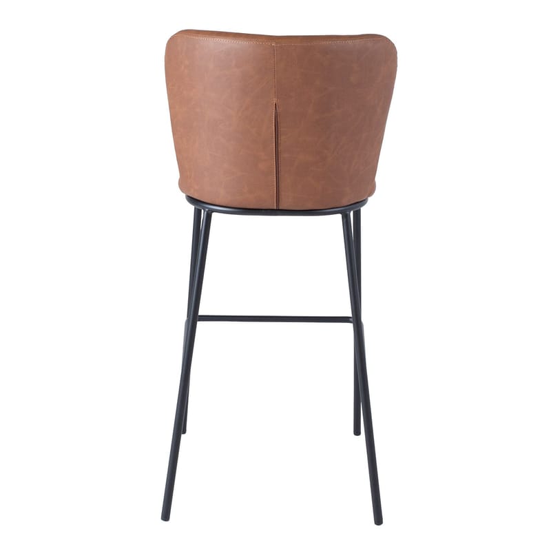 Barstol Savoy 120x40xh75 cm, melamin med ekbark - ljusbrun - Hushåll - Bar & vin - Barmöbler