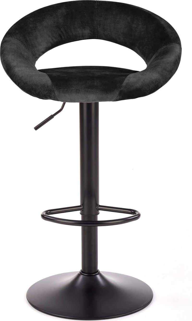 Barstol svart höj och sänkbar - Svart - Hushåll - Bar & vin - Barmöbler