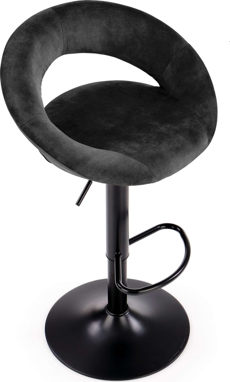 Barstol svart höj och sänkbar - Svart - Hushåll - Bar & vin - Barmöbler