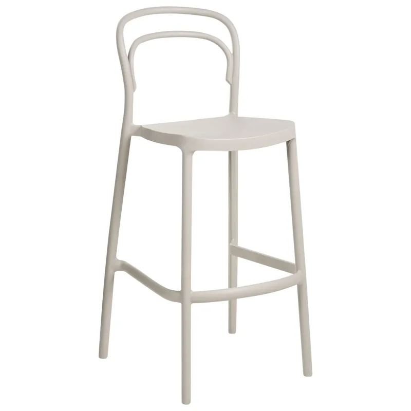 Barstol utomhus Porano - Beige - Hushåll - Bar & vin - Barmöbler