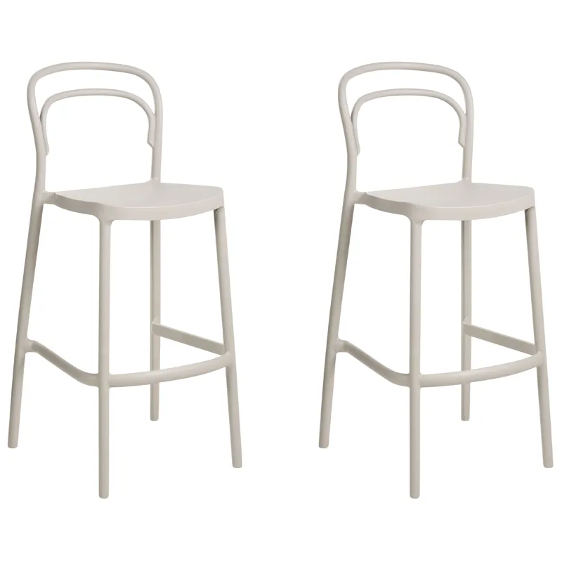 Barstol utomhus Porano, Beige