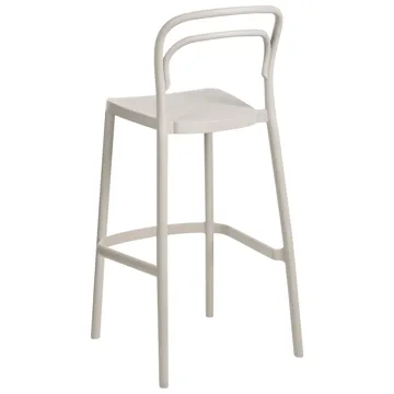 Barstol utomhus Porano - Beige - Hushåll - Bar & vin - Barmöbler