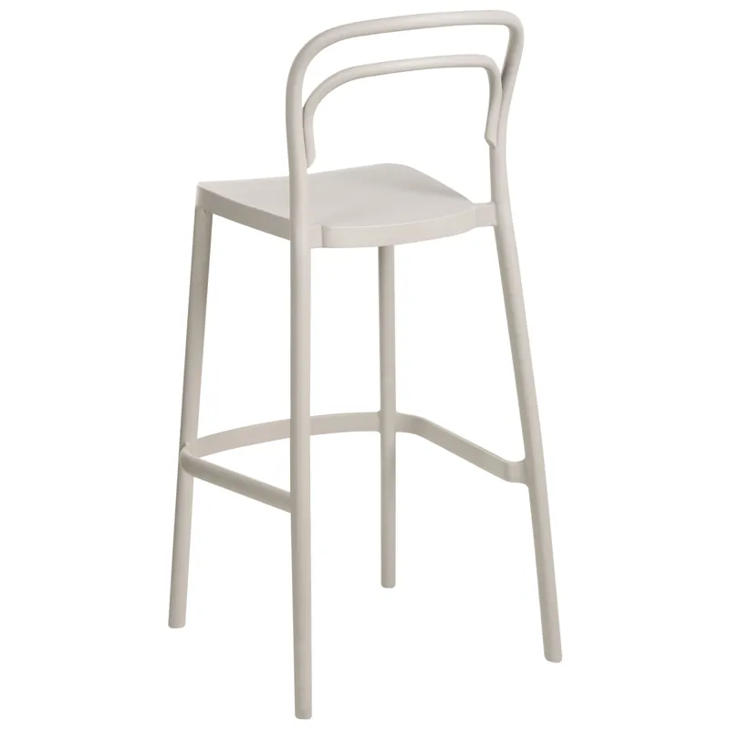 Barstol utomhus Porano - Beige - Hushåll - Bar & vin - Barmöbler