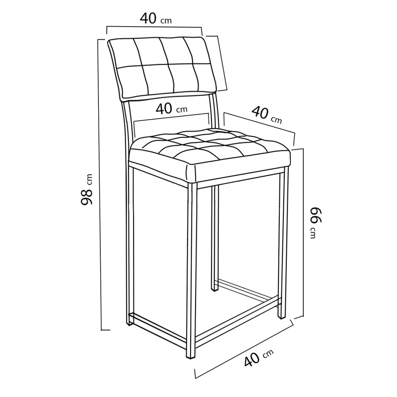 Cenanwesh Barstol - Brun - Hushåll - Bar & vin - Barmöbler