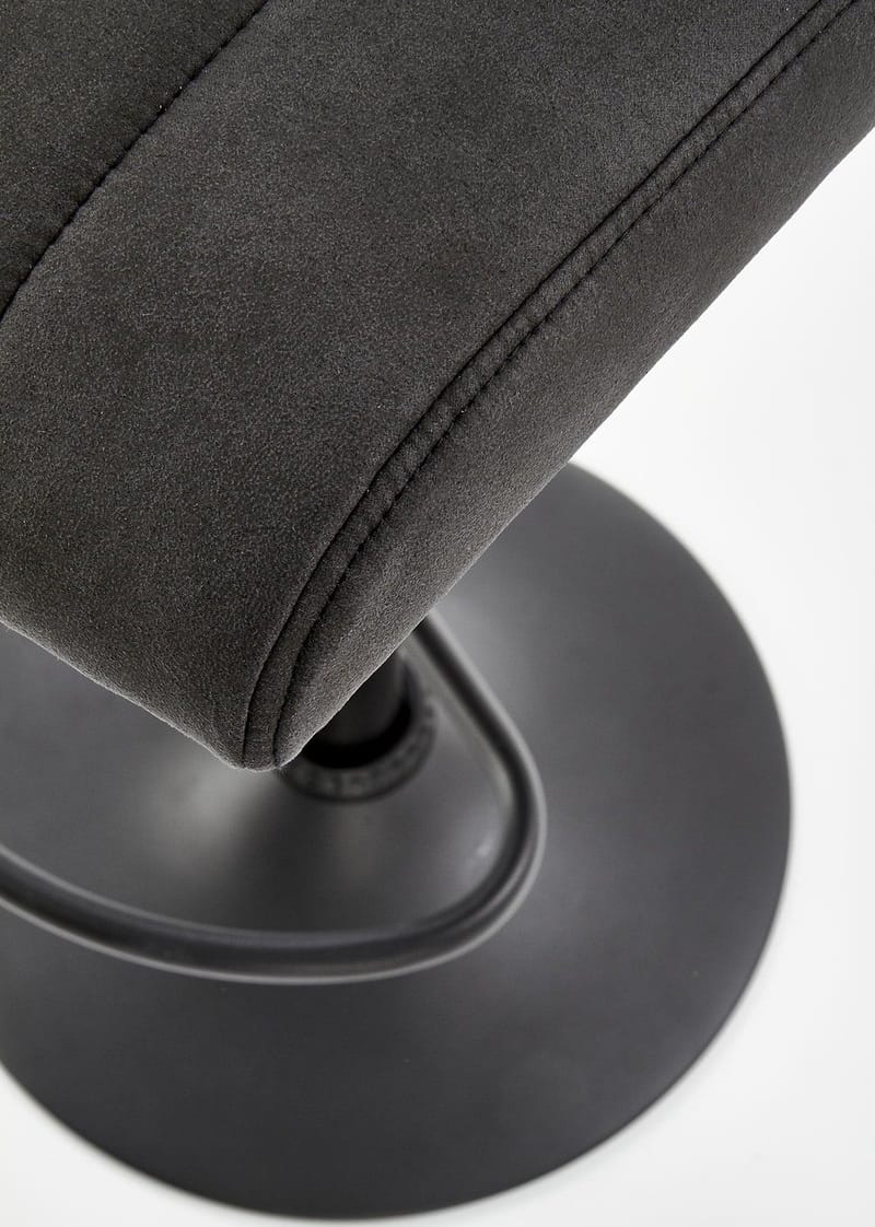 Elfrieda barstol i mörkgrå PU - Mörkgrå/svart - Hushåll - Bar & vin - Barmöbler