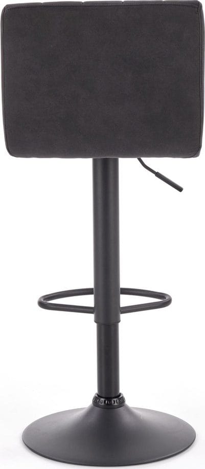 Elfrieda barstol i mörkgrå PU - Mörkgrå/svart - Hushåll - Bar & vin - Barmöbler