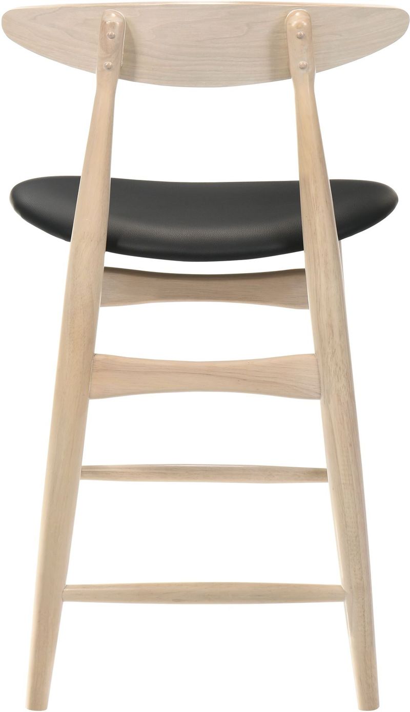 Florence barstol whitewash - Sitthöjd 69 cm - Whitewash/svart - Hushåll - Bar & vin - Barmöbler