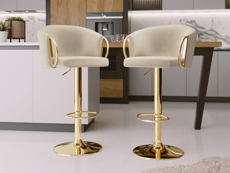 Garrick Barstol 84 cm 2-pack - Beige - Hushåll - Bar & vin - Barmöbler