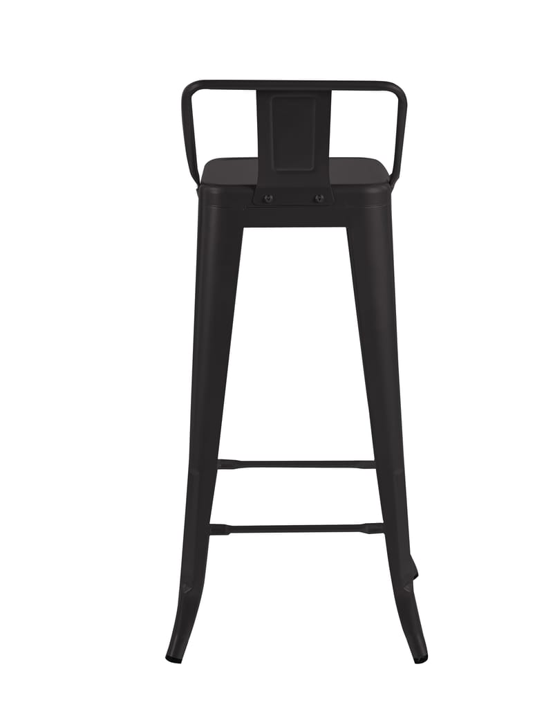 Iris barstol i svart metall - Sitthöjd 76 cm - Svart - Hushåll - Bar & vin - Barmöbler