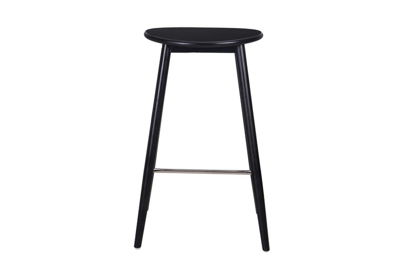Norden Barstol i trä – barstol utan rygg för kök & bar - Svart - Hushåll - Bar & vin - Barmöbler