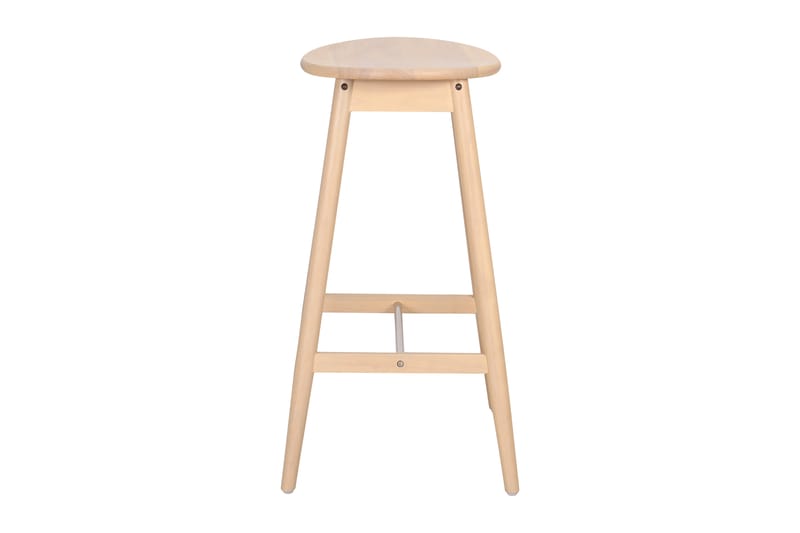 Norden Barstol i trä – barstol utan rygg för kök & bar - Whitewash - Hushåll - Bar & vin - Barmöbler
