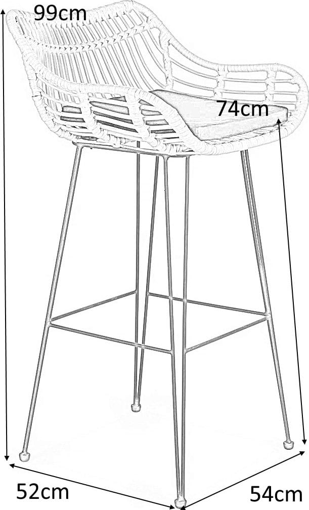 Pelican barstol 105 - Svart - Svart - Hushåll - Bar & vin - Barmöbler