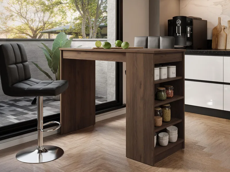 Torvik Matbord 50x102 cm - Valnöt - Hushåll - Bar & vin - Barmöbler