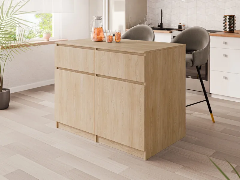 Valricon Köks ö 120 cm - brun - Hushåll - Bar & vin - Barmöbler