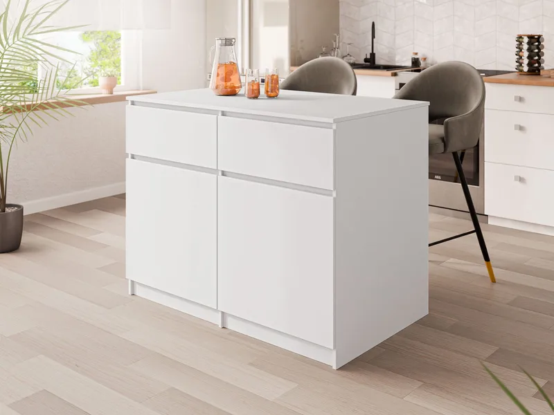 Valricon Köksö 120 cm - vit - Hushåll - Bar & vin - Barmöbler