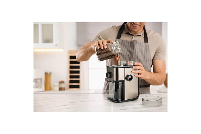 Elektrisk Kaffekvarn Black+Decker 150W - Grå - Hushåll - Köksmaskiner - Kaffemaskin & kaffetillbehör
