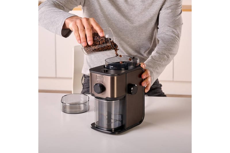 Elektrisk Kaffekvarn Black+Decker 150W - Hushåll - Köksmaskiner - Kaffemaskin & kaffetillbehör