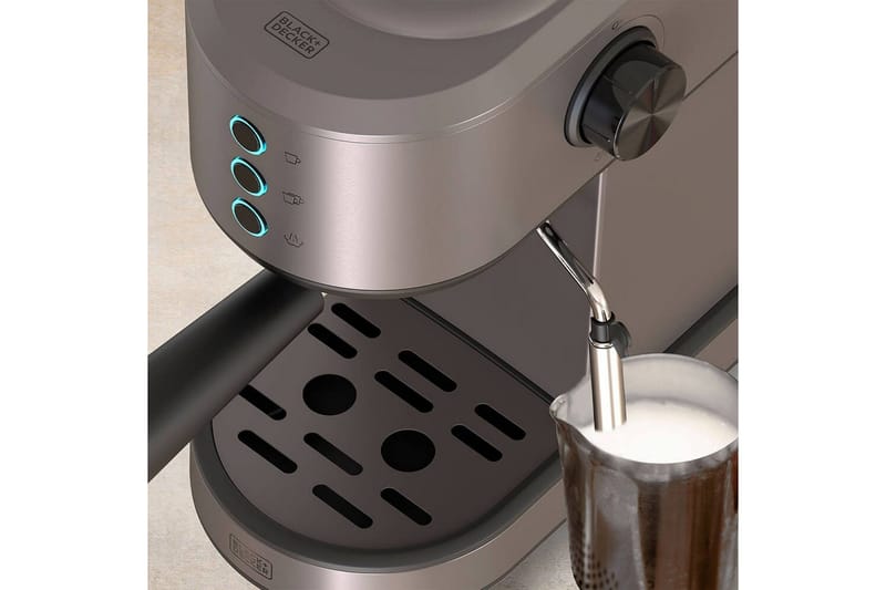 Espressomaskin Black+Decker 1350W - Hushåll - Köksmaskiner - Kaffemaskin & kaffetillbehör