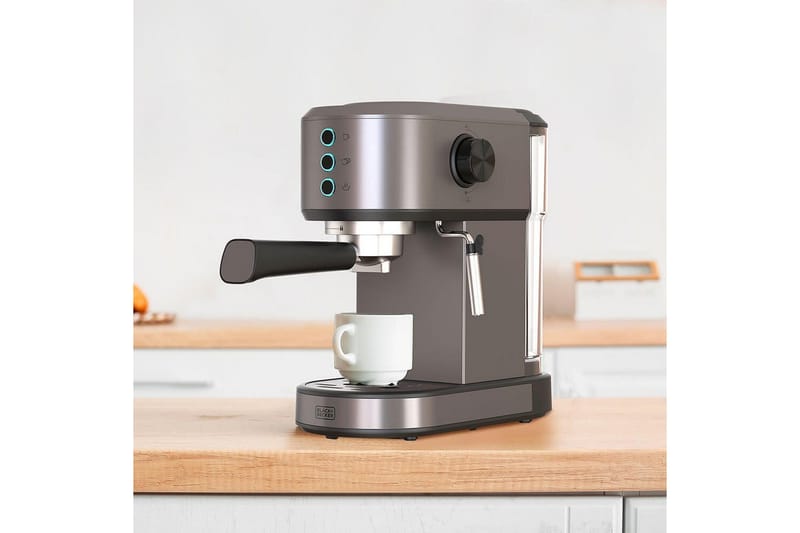 Espressomaskin Black+Decker 1350W - Hushåll - Köksmaskiner - Kaffemaskin & kaffetillbehör