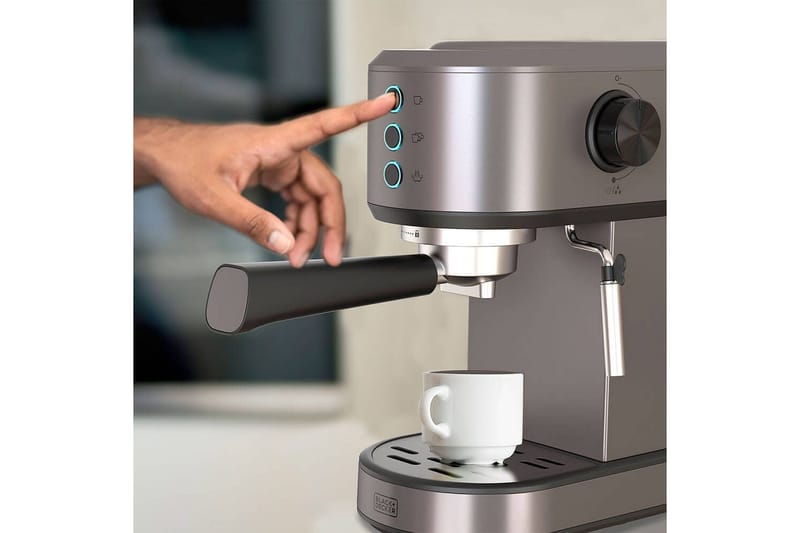 Espressomaskin Black+Decker 1350W - Hushåll - Köksmaskiner - Kaffemaskin & kaffetillbehör