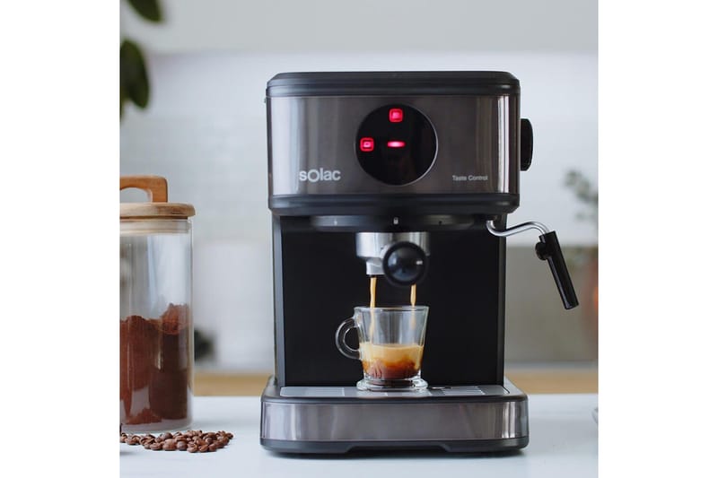Espressomaskin Solac Taste Control 850W - Svart - Hushåll - Köksmaskiner - Kaffemaskin & kaffetillbehör - Espressomaskin