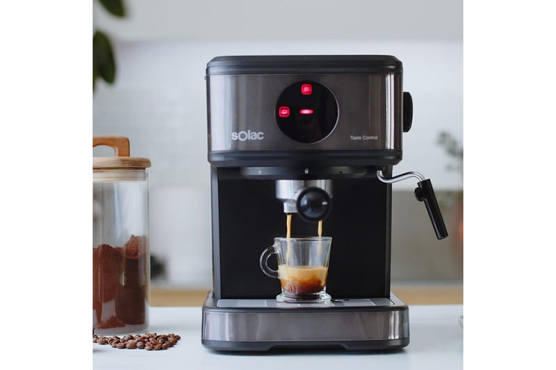 Espressomaskin Solac Taste Control 850W - Svart - Hushåll - Köksmaskiner - Kaffemaskin & kaffetillbehör