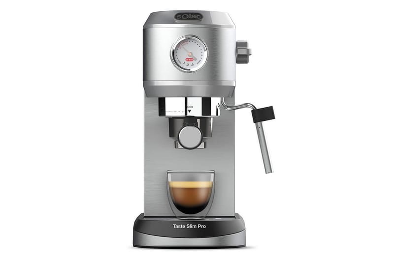 Espressomaskin Solac Taste Slim Pro - Silver - Hushåll - Köksmaskiner - Kaffemaskin & kaffetillbehör - Espressomaskin