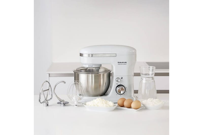 Köksmaskin Taurus Mixing Chef Compact 4L Vit - Hushåll - Köksmaskiner - Blanda & hacka